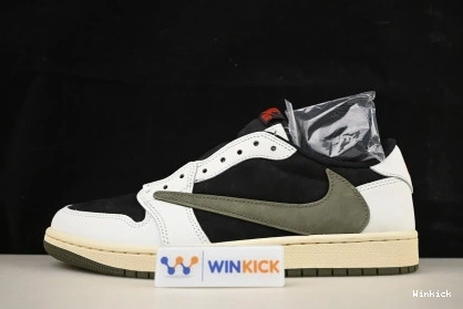 X TRAVIS OG LOW 1 DZ4137-106 JORDAN AIR Olive SCOTT 1123